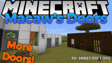  Macaws Doors  Minecraft 1.16.5
