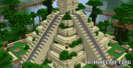  Minecraft Battle: Temple Large  Minecraft