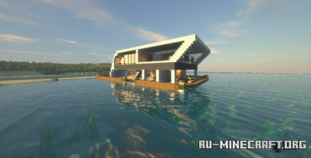  Modern Mansion 4 - Modern Beach Mansion  Minecraft