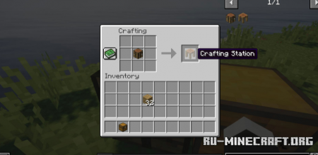  Crafting Station  Minecraft 1.16.5