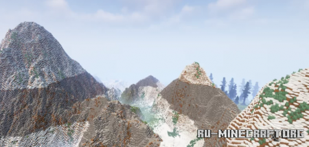  Switzerland Inspired Mountains  Minecraft