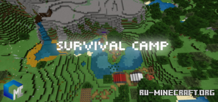  SurvivalCamp (Map)  Minecraft PE