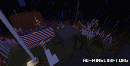  Roller Coaster Town V3 (Scare Fest)  Minecraft PE