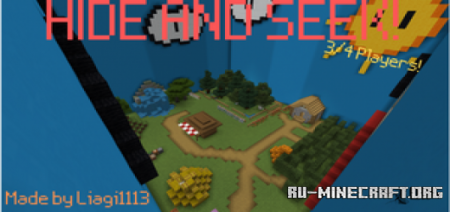  3/4 Players Hide And Seek  Minecraft PE
