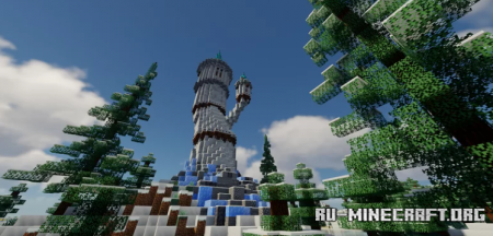  Tower of the Mistress of Frost  Minecraft