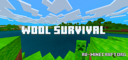 Скачать Wool Survival (Beta 2) для Minecraft PE 1.16