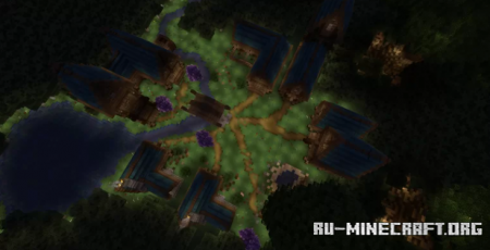  Enchanted Village  Minecraft