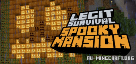  Legit Survival: Spooky Mansion  Minecraft PE