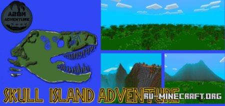  Giant Skull Island Adventure  Minecraft PE