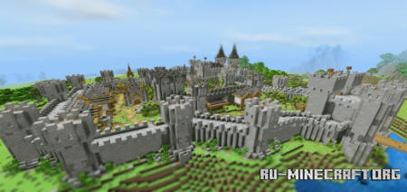  Realistic Medieval Castle  Minecraft PE