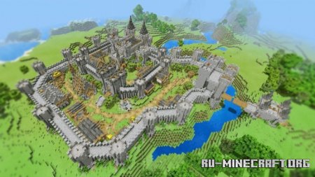  Realistic Medieval Castle  Minecraft PE
