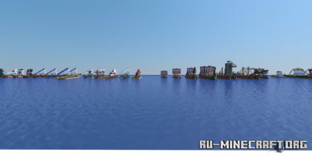 Скачать Scale Hellenistic Ship Pack для Minecraft