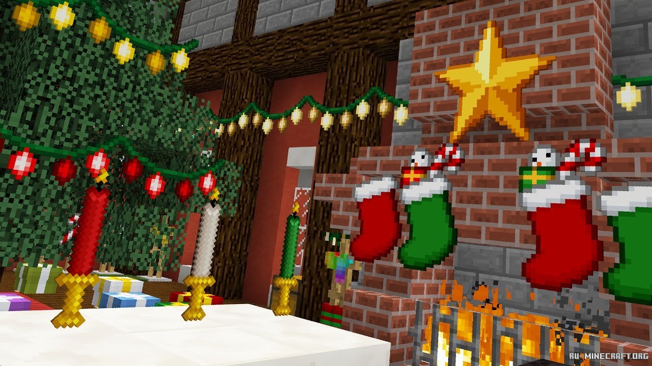 Скачать Christmas Festivity для Minecraft 1.17.1.