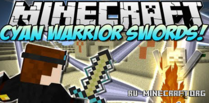  Cyan Warrior Swords  Minecraft 1.17.1