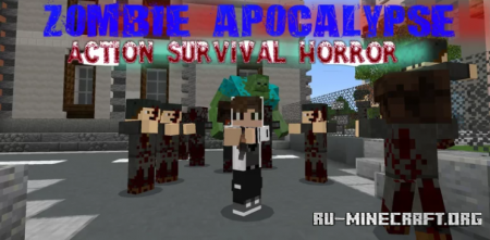  Zombie Apocalypse by Diamond Craft_YT  Minecraft
