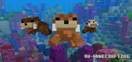  Finally Otters  Minecraft PE 1.17