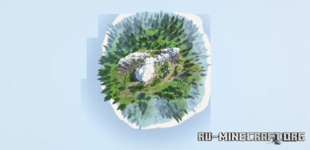  Mountain Island by winterwolf365  Minecraft