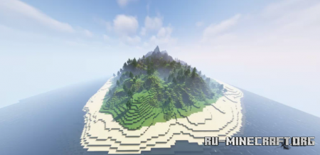  Mountain Island by winterwolf365  Minecraft