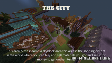  The Insomnia Skyblock (New Caves Updates)  Minecraft PE