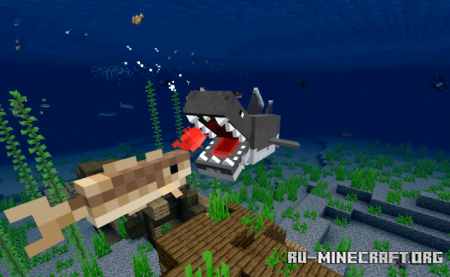  Sharks and Stingrays  Minecraft PE 1.17