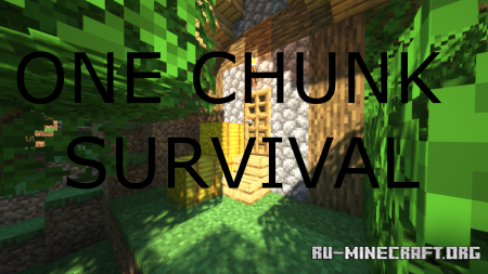 Скачать One Chunk Survival by Asonicsloth для Minecraft