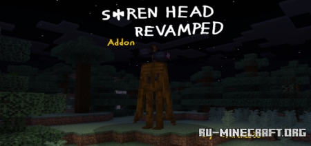  Siren Head Revamped  Minecraft PE 1.17