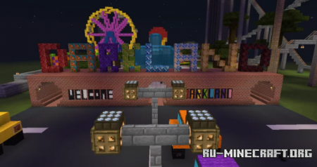  Darkland amusement park by darkmazeblox  Minecraft