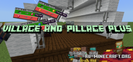 Village and Pillage Plus  Minecraft PE 1.17