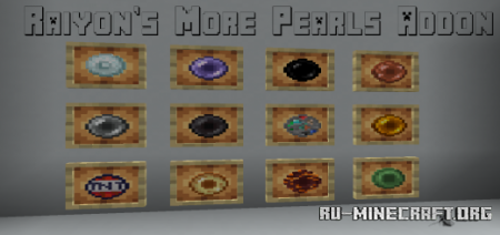  Raiyon's More Pearls Addon  Minecraft PE 1.17