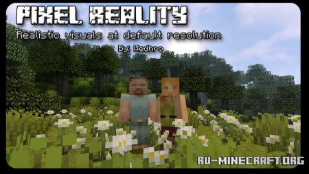 Скачать Pixel Reality [32x] для Minecraft 1.16