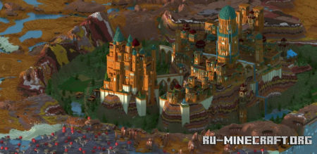 Скачать Oasi desert city для Minecraft