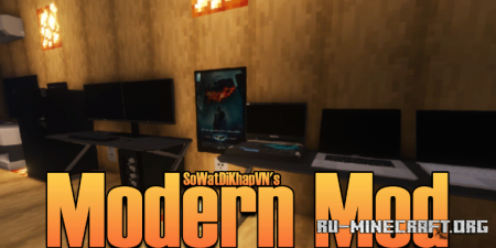 Скачать Modern Mod для Minecraft 1.16.5