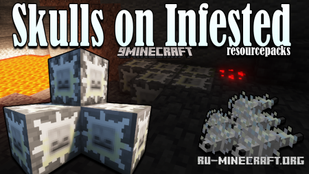 Скачать Skulls on Infested для Minecraft 1.16