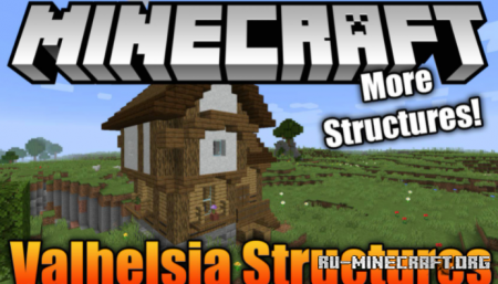 Скачать Valhelsia Structures для Minecraft 1.17.1