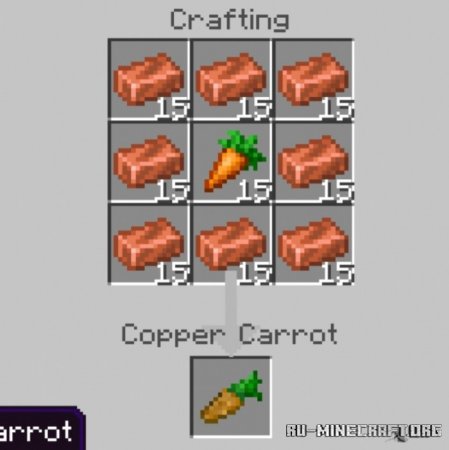  Retro Carrots  Minecraft PE 1.17