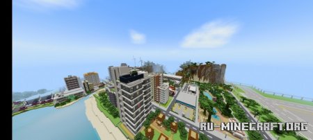 Скачать Liberia City v7 для Minecraft PE