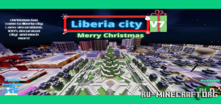 Скачать Liberia City v7 для Minecraft PE