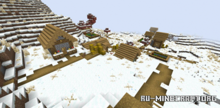 Скачать Default-Style Winter для Minecraft 1.18