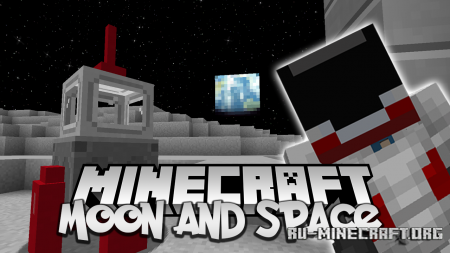 Скачать Moon and Space для Minecraft 1.18