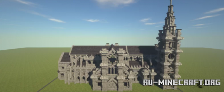 Скачать Minecraft Cathedral by ReySho для Minecraft