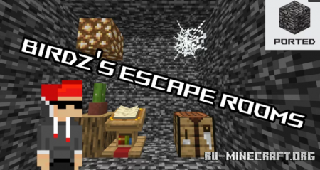 Скачать Birdz's Escape Rooms для Minecraft