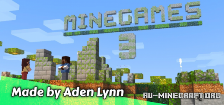 Скачать Minegames v3.9.1 by Aden Lynn для Minecraft PE