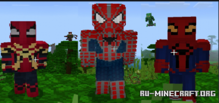 Скачать Spider-Man No Way Home для Minecraft PE 1.17
