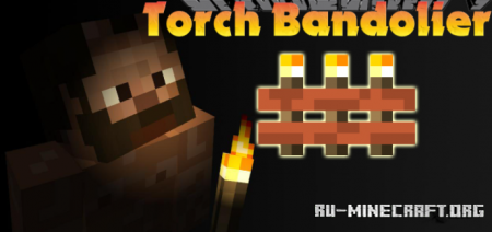 Скачать Torch Bandolier для Minecraft 1.18.1