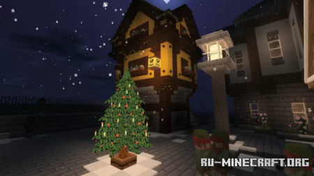 Скачать Christmas Market Stall для Minecraft