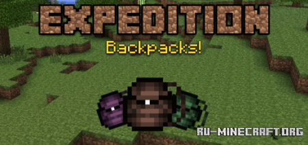 Скачать Expedition Backpacks для Minecraft PE 1.18