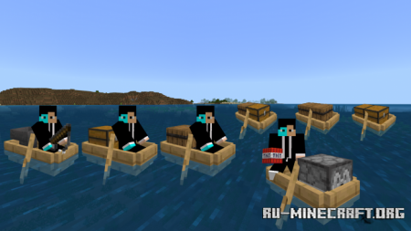 Скачать Boats Plus для Minecraft PE 1.18