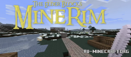 Скачать The Elder Blocks - MineRim Revelations для Minecraft