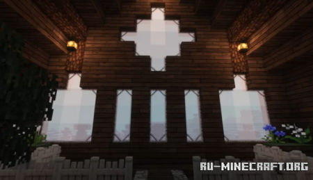 Скачать Winter Christmas Survival House для Minecraft