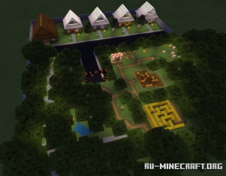 Скачать Halloween Town для Minecraft PE